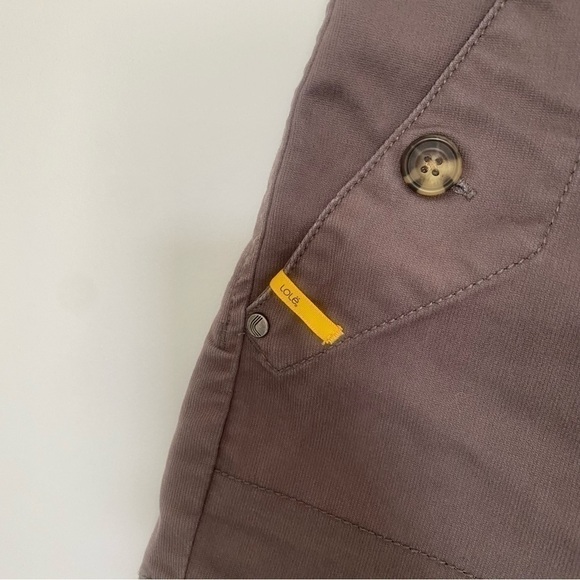 LOLE Athletic Brown Taupe Cargo Casual Walking Shorts Sz 6 - Picture 2 of 5